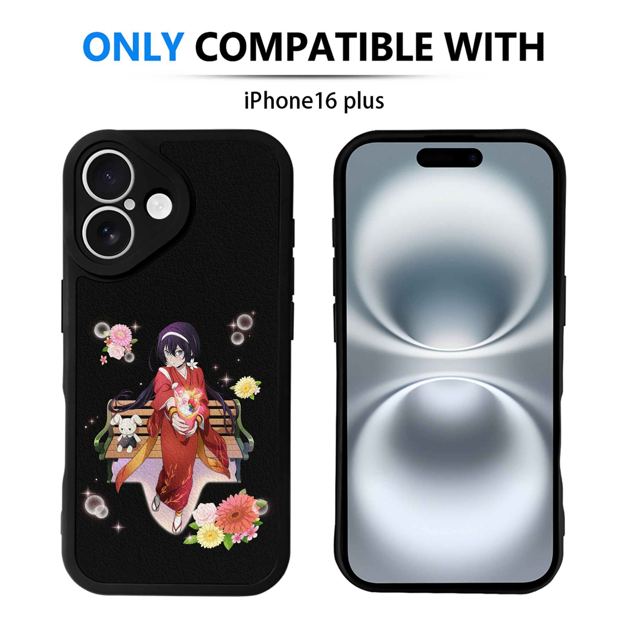 （画像用） 文豪ストレイドッグス Bungo Stray Dogs 【iPhone 16シリーズ対応】シリコンスマホケース（レザー調） 材質：シリコン